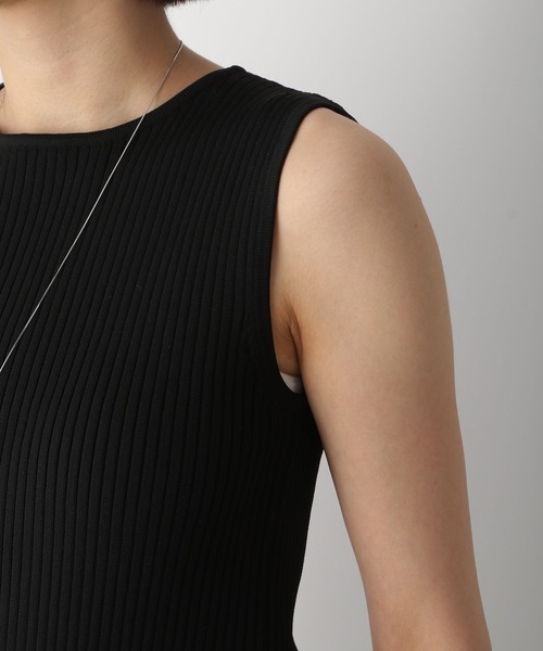 A part by(アパートバイ)の「セレモニー/ニットドッキングドレス 280506(ワンピース・レディース・ブラック・FREE)」の11枚目の写真