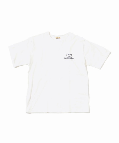 B.C STOCK（ベーセーストック）の「HYO-HYO SOUVENIR-Tシャツ（Tシャツ/カットソー・メンズ・ホワイト/スミクロ・MEDIUM/LARGE）」の5枚目の写真
