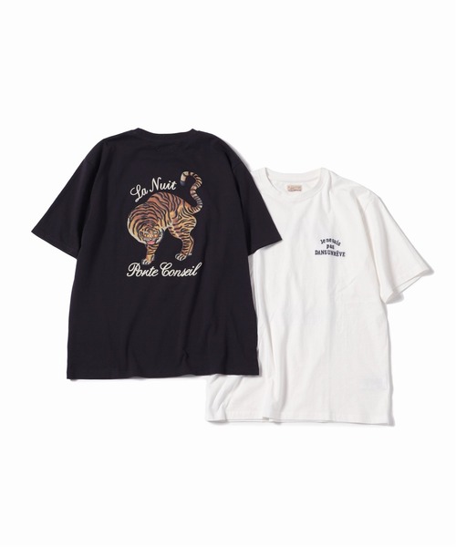 B.C STOCK（ベーセーストック）の「HYO-HYO SOUVENIR-Tシャツ（Tシャツ/カットソー・メンズ・ホワイト/スミクロ・MEDIUM/LARGE）」の6枚目の写真