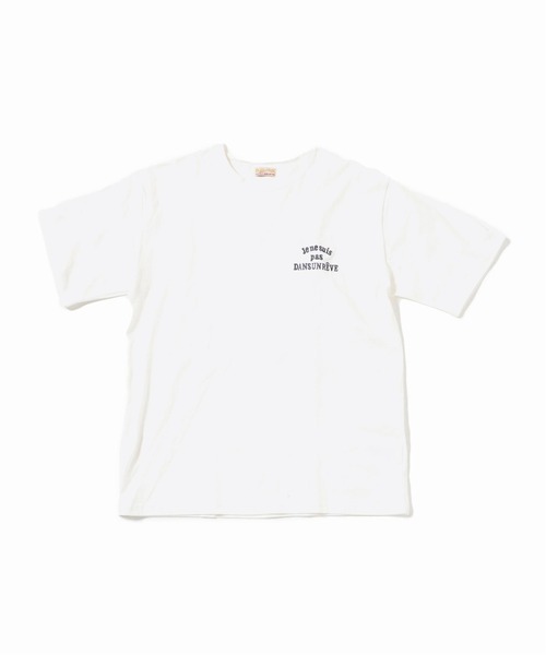 B.C STOCK（ベーセーストック）の「HYO-HYO SOUVENIR-Tシャツ（Tシャツ/カットソー・メンズ・ホワイト/スミクロ・MEDIUM/LARGE）」の8枚目の写真