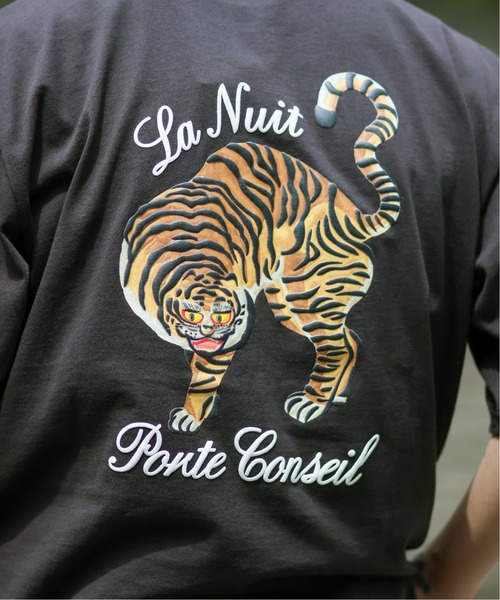 B.C STOCK（ベーセーストック）の「HYO-HYO SOUVENIR-Tシャツ（Tシャツ/カットソー・メンズ・ホワイト/スミクロ・MEDIUM/LARGE）」の12枚目の写真