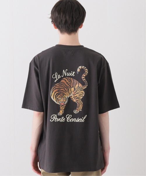 B.C STOCK（ベーセーストック）の「HYO-HYO SOUVENIR-Tシャツ（Tシャツ/カットソー・メンズ・ホワイト/スミクロ・MEDIUM/LARGE）」の20枚目の写真