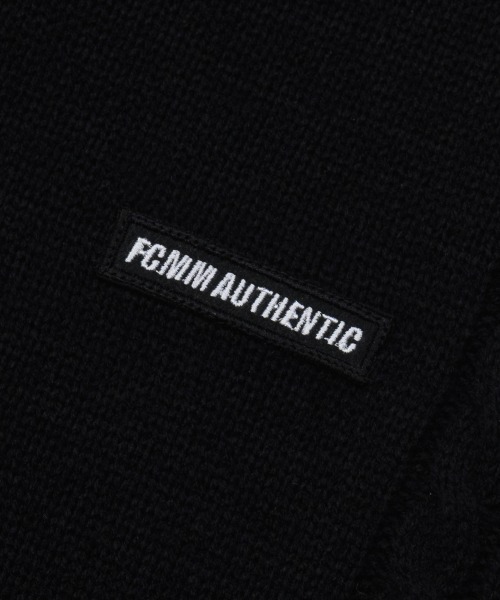 FCMM(エフシーエムエム)の「OVERSIZED CABLE KINT VEST/オーバーサイズケーブルニットベスト(ベスト・メンズ・ブラック/ミント・MEDIUM/LARGE)」の8枚目の写真