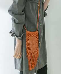 The Bagmati | The Bagmati　マクラメショルダーバッグ(ショルダーバッグ)