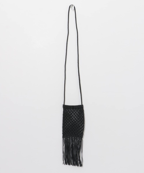 The Bagmati（ザバグマティ）の「The Bagmati　マクラメショルダーバッグ（ショルダーバッグ・レディース・ライトブルー/ブラック/ベージュ/オレンジ・-）」の16枚目の写真