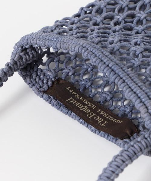 The Bagmati（ザバグマティ）の「The Bagmati　マクラメショルダーバッグ（ショルダーバッグ・レディース・ライトブルー/ブラック/ベージュ/オレンジ・-）」の22枚目の写真