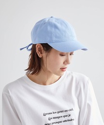 キャンバスバックリボンキャップ