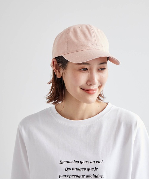 ROPE' PICNIC（ロペピクニック）の「キャンバスバックリボンキャップ（キャップ・レディース・ピンク系その他2/キナリ/サックスブルー/ブラック/ブラウン系その他3・FREE）」の20枚目の写真
