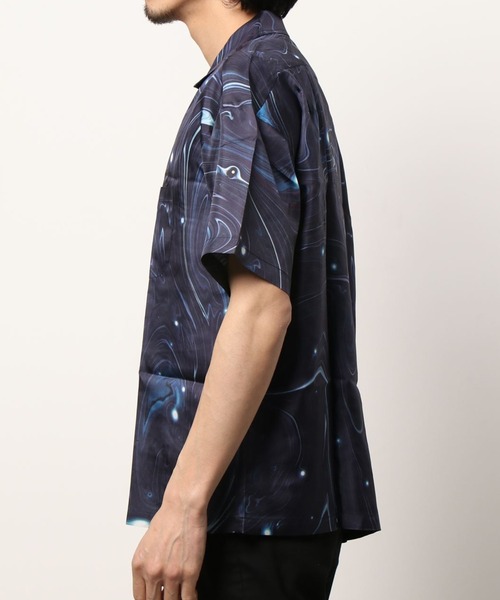 OVER THE TWELVE（オーバーザトゥウェルブ）の「OTT WORKS/オーティーティーワークス/ATSUSHI HARATA SS SHIRT（シャツ/ブラウス・メンズ・ネイビー・MEDIUM/LARGE）」の5枚目の写真