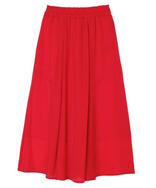 ELENCARE DUE（エレンカーレデュエ）の「・ELENCARE DUE キリカエフレアロングスカート（スカート・レディース・ブラック/レッド/アイボリー/ブルーグリーン・FREE）」の22枚目の写真