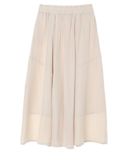 ELENCARE DUE（エレンカーレデュエ）の「・ELENCARE DUE キリカエフレアロングスカート（スカート・レディース・ブラック/レッド/アイボリー/ブルーグリーン・FREE）」の9枚目の写真