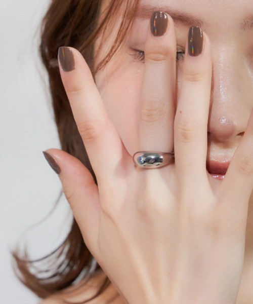 VANNIE U(ヴァニーユー)の「puku ring(リング・レディース・シルバー/ゴールド・#13/#9/#11)」の5枚目の写真