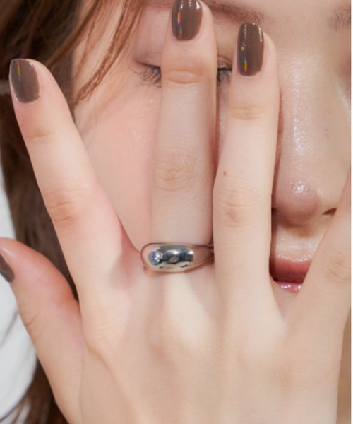 VANNIE U(ヴァニーユー)の「puku ring(リング・レディース・シルバー/ゴールド・#13/#9/#11)」の16枚目の写真