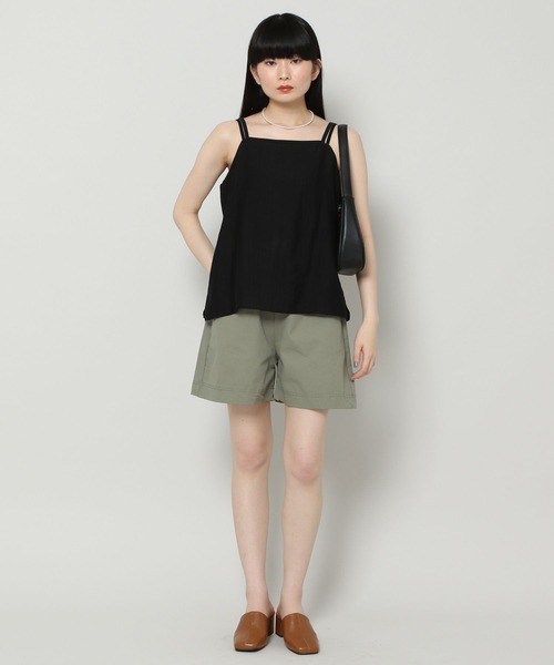 ALAND（エーランド）の「3.3Field Trip／WRINKLEキャミ　2297687（キャミソール・レディース・ブラック/ベージュ/ブルー・FREE）」の4枚目の写真