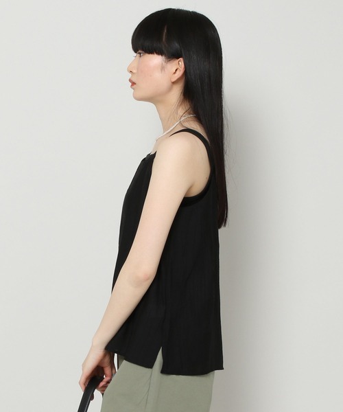 ALAND（エーランド）の「3.3Field Trip／WRINKLEキャミ　2297687（キャミソール・レディース・ブラック/ベージュ/ブルー・FREE）」の6枚目の写真