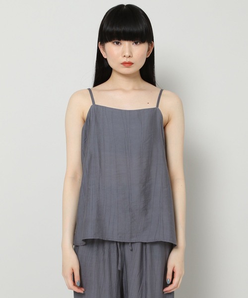 ALAND（エーランド）の「3.3Field Trip／WRINKLEキャミ　2297687（キャミソール・レディース・ブラック/ベージュ/ブルー・FREE）」の10枚目の写真