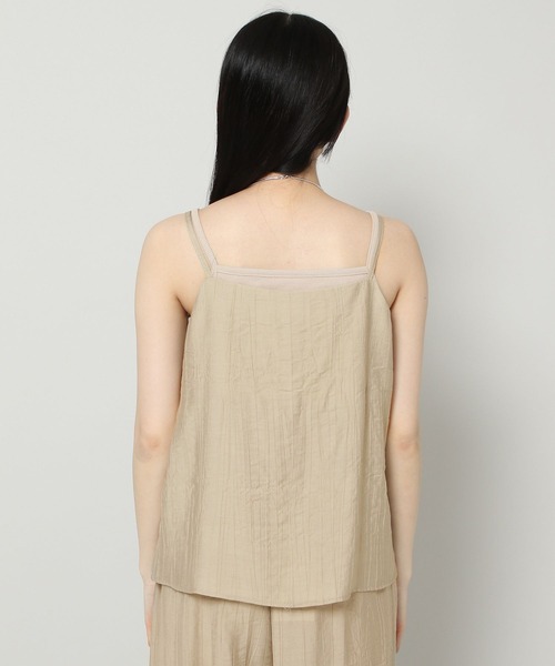 ALAND（エーランド）の「3.3Field Trip／WRINKLEキャミ　2297687（キャミソール・レディース・ブラック/ベージュ/ブルー・FREE）」の17枚目の写真