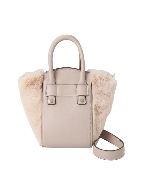 MERCURYDUO（マーキュリーデュオ）の「マルチウェイサイドフェイクファーミニBAG（ハンドバッグ・レディース・アイボリー・FREE）」の6枚目の写真