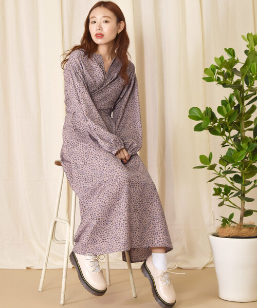 ブランド古着 長袖ワンピース ワンピース W Closet ダブルクローゼット のファッション通販 Zozoused