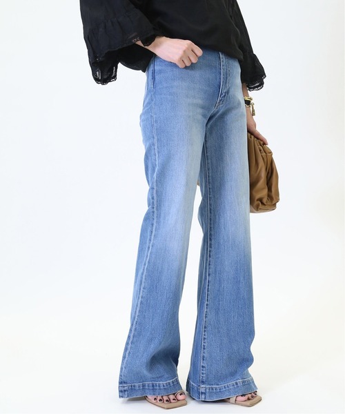 ドゥーズィエムクラス【ROLLAS/ローラス】FLARE DENIM Deuxieme Classe（ドゥーズィエムクラス）の「【ROLLAS/ローラス