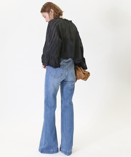 ドゥーズィエムクラス【ROLLAS/ローラス】FLARE DENIM Deuxieme Classe（ドゥーズィエムクラス）の「【ROLLAS/ローラス