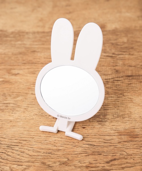 BIRTHDAY BAR(バースデイバー)の「miffy ハンド&スタンドミラー(手鏡/メイクミラー・レディース・ホワイト/ブラウン・フリー)」の15枚目の写真
