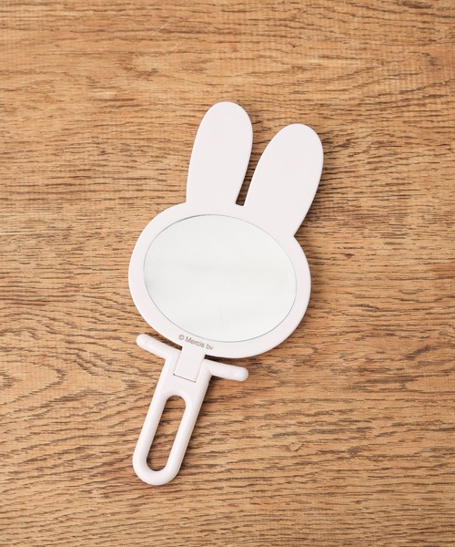 BIRTHDAY BAR(バースデイバー)の「miffy ハンド&スタンドミラー(手鏡/メイクミラー・レディース・ホワイト/ブラウン・フリー)」の13枚目の写真
