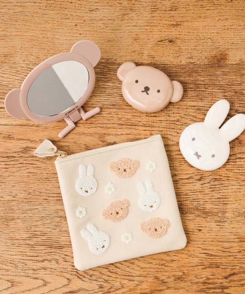 BIRTHDAY BAR(バースデイバー)の「miffy ハンド&スタンドミラー(手鏡/メイクミラー・レディース・ホワイト/ブラウン・フリー)」の11枚目の写真