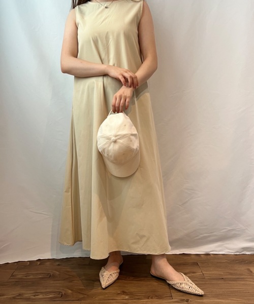 CLEA(クレア)の「ロゴ刺繍キャップ(キャップ・レディース・チャコールグレー/ベージュ/アイボリー/グレイッシュベージュ・FREE)」の7枚目の写真