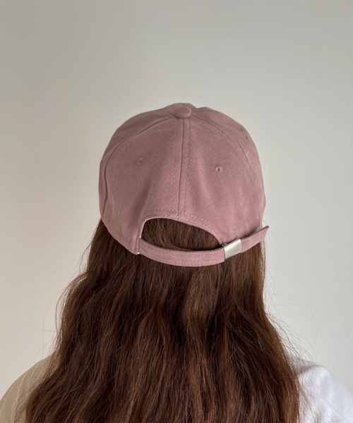 CLEA(クレア)の「ロゴ刺繍キャップ(キャップ・レディース・チャコールグレー/ベージュ/アイボリー/グレイッシュベージュ・FREE)」の16枚目の写真