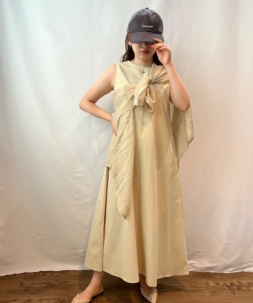 CLEA(クレア)の「ロゴ刺繍キャップ(キャップ・レディース・チャコールグレー/ベージュ/アイボリー/グレイッシュベージュ・FREE)」の10枚目の写真