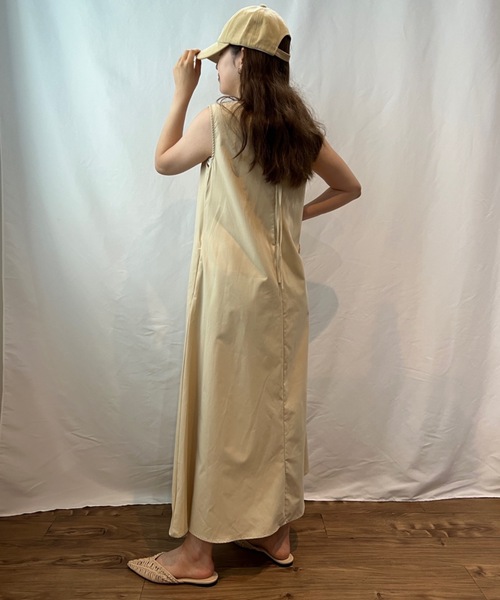 CLEA(クレア)の「ロゴ刺繍キャップ(キャップ・レディース・チャコールグレー/ベージュ/アイボリー/グレイッシュベージュ・FREE)」の13枚目の写真