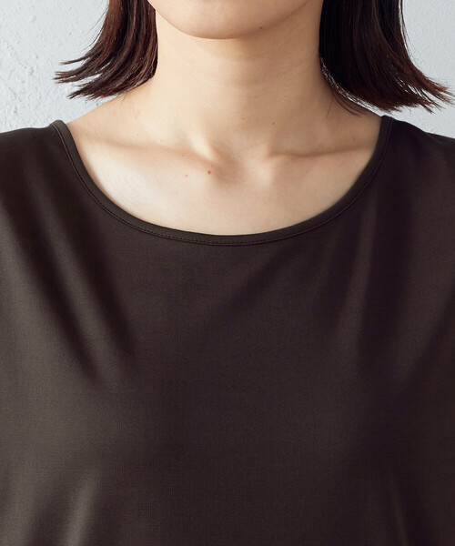 COMME CA ISM（コムサイズム）の「タンクトップ（タンクトップ・レディース・ホワイト/ブラウン・MEDIUM/LARGE）」の11枚目の写真