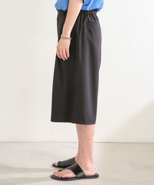 SENSE OF PLACE by URBAN RESEARCH(センスオブプレイスバイアーバンリサーチ)の「『セットアップ対応』 エクストラルーズショートパンツ(その他パンツ・メンズ・ブラック/ライトベージュ・MEDIUM/LARGE)」の10枚目の写真