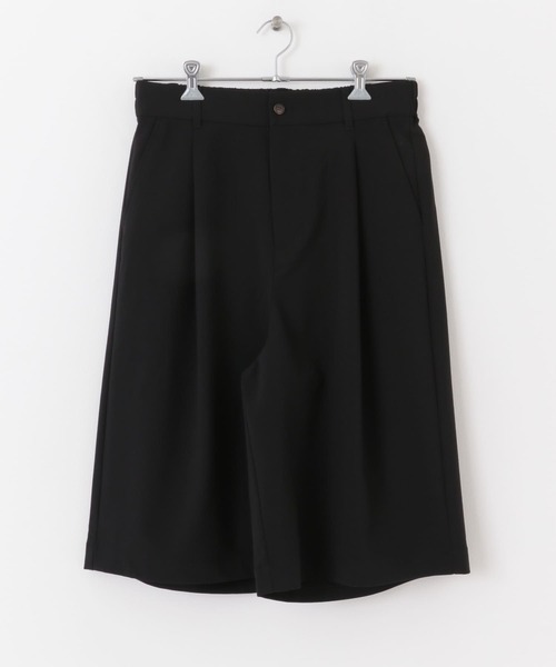 SENSE OF PLACE by URBAN RESEARCH(センスオブプレイスバイアーバンリサーチ)の「『セットアップ対応』 エクストラルーズショートパンツ(その他パンツ・メンズ・ブラック/ライトベージュ・MEDIUM/LARGE)」の13枚目の写真