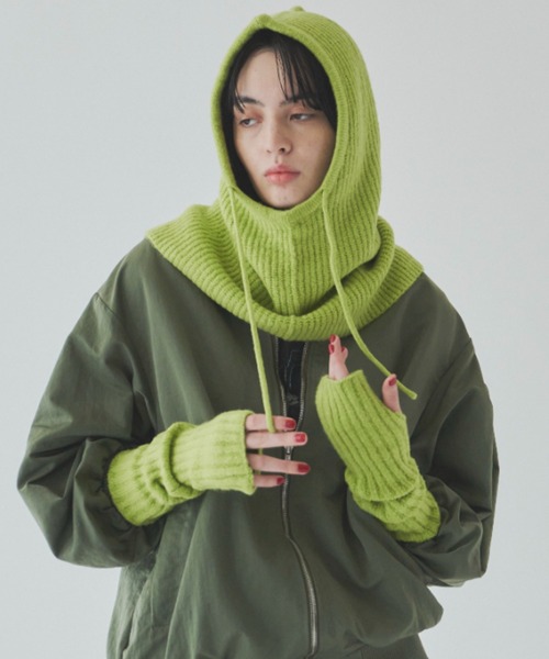 Auntie Rosa Holiday（アンティローザホリデー）の「ブークレバラクラバ（ニットキャップ/ビーニー・レディース・ブラック/オレンジ/グリーン/ナチュラル・FREE）」の22枚目の写真