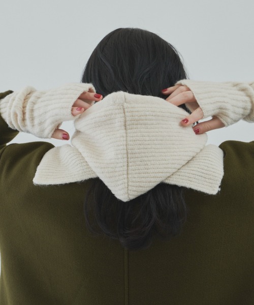 Auntie Rosa Holiday（アンティローザホリデー）の「ブークレバラクラバ（ニットキャップ/ビーニー・レディース・ブラック/オレンジ/グリーン/ナチュラル・FREE）」の13枚目の写真