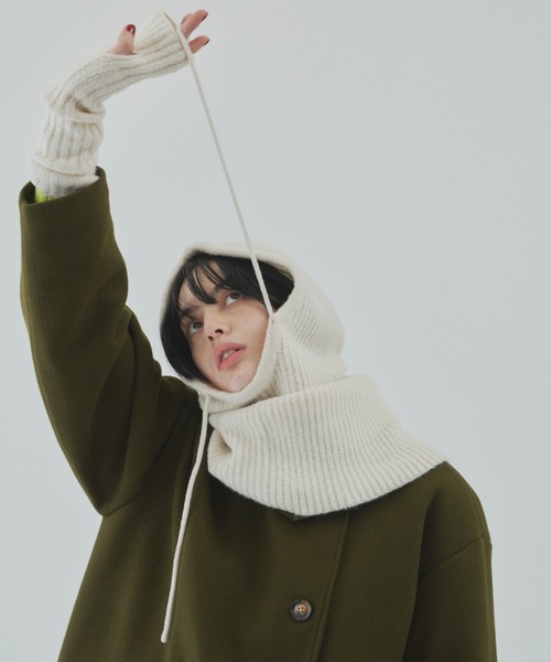 Auntie Rosa Holiday（アンティローザホリデー）の「ブークレバラクラバ（ニットキャップ/ビーニー・レディース・ブラック/オレンジ/グリーン/ナチュラル・FREE）」の7枚目の写真