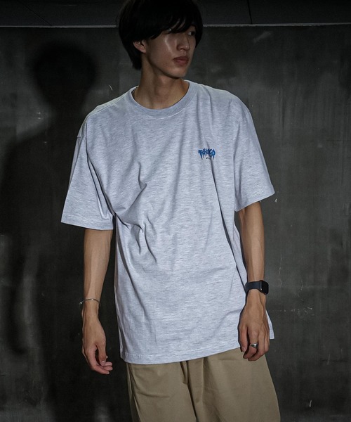 THRASHER(スラッシャー)の「Jagged Logo S/S T-SHIRTS/スラッシャー半袖Tシャツ(Tシャツ/カットソー・メンズ・ブラック/アッシュグレー/ホワイト・LARGE/X-LARGE/MEDIUM/XX-LARGE)」の8枚目の写真