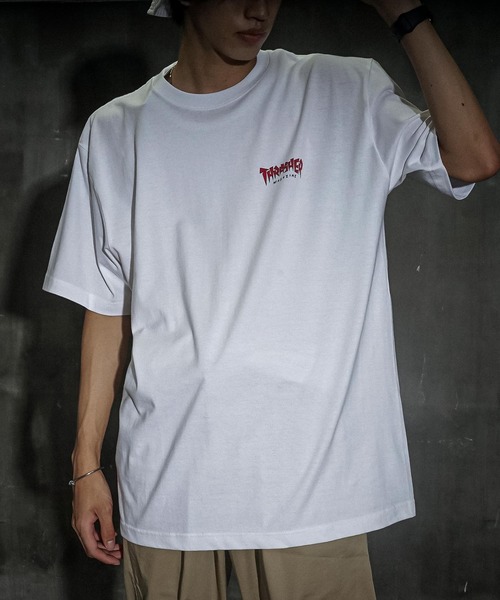 THRASHER(スラッシャー)の「Jagged Logo S/S T-SHIRTS/スラッシャー半袖Tシャツ(Tシャツ/カットソー・メンズ・ブラック/アッシュグレー/ホワイト・LARGE/X-LARGE/MEDIUM/XX-LARGE)」の21枚目の写真
