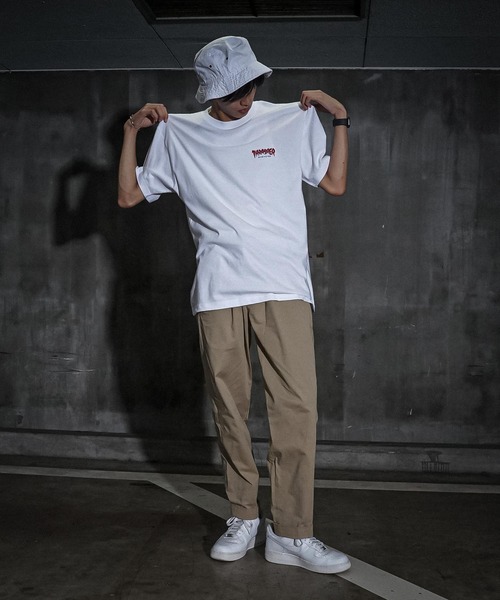 THRASHER(スラッシャー)の「Jagged Logo S/S T-SHIRTS/スラッシャー半袖Tシャツ(Tシャツ/カットソー・メンズ・ブラック/アッシュグレー/ホワイト・LARGE/X-LARGE/MEDIUM/XX-LARGE)」の19枚目の写真
