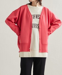 COLLAGE GALLARDAGALANTE | 程よい抜け感を演出/夏服に羽織れる/Vネックカーディガン/手洗い可(カーディガン/ボレロ)