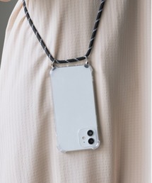 Loco Ocean（ロコオーシャン）の「パラコード付き クリア / ショルダー スマホカバー iPhoneケース ( 7 / 8 / SE2 / 11 / 11Pro / 11Pro max / 12 / 12pro / 12pro max / 12mini / 13 /13pro / 13promax )（スマホケース/カバー・レディース）」