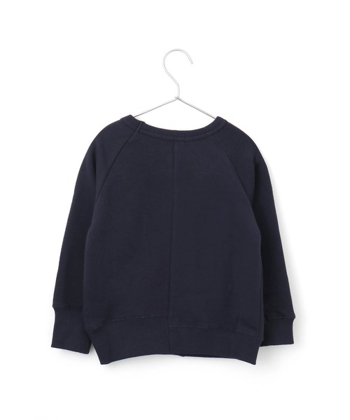 MAKE YOUR DAY（メイクユアデイ）の「リメイクロゴ裏起毛トレーナー■80～140cm（スウェット・キッズ・ブラウン/ネイビー・80/90/100/110/120/130/140）」の13枚目の写真