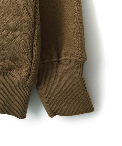 MAKE YOUR DAY（メイクユアデイ）の「リメイクロゴ裏起毛トレーナー■80～140cm（スウェット・キッズ・ブラウン/ネイビー・80/90/100/110/120/130/140）」の16枚目の写真