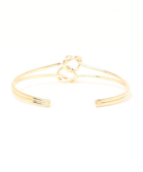 flower（フラワー）の「ダブルタイバングル（バングル/リストバンド・レディース・ゴールド・FREE）」の3枚目の写真