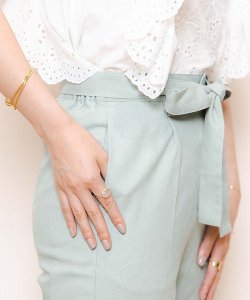 flower（フラワー）の「ダブルタイバングル（バングル/リストバンド・レディース・ゴールド・FREE）」の4枚目の写真