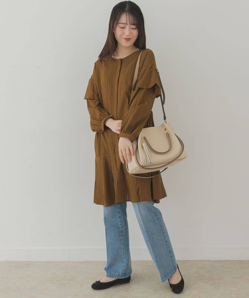 RODE SKO（ロデスコ）の「ワイド4WAYトートバッグ（トートバッグ・レディース・ベージュ/ブラック/ホワイト系その他・ONE）」の8枚目の写真