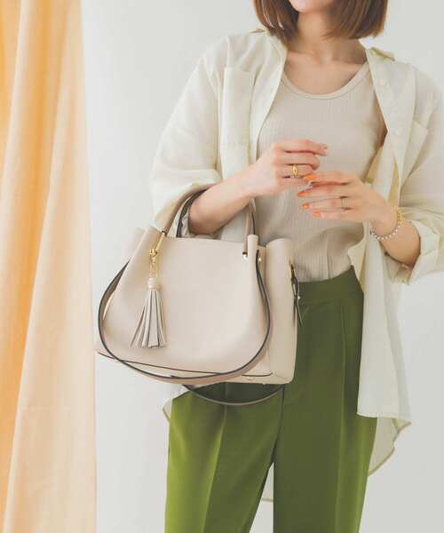 RODE SKO（ロデスコ）の「ワイド4WAYトートバッグ（トートバッグ・レディース・ベージュ/ブラック/ホワイト系その他・ONE）」の18枚目の写真