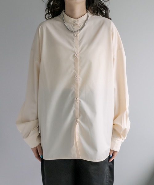 mystic（ミスティック）の「[otonamystic] カシュクールシャツ（シャツ/ブラウス・レディース・ブラック/アイボリー・FREE）」の14枚目の写真